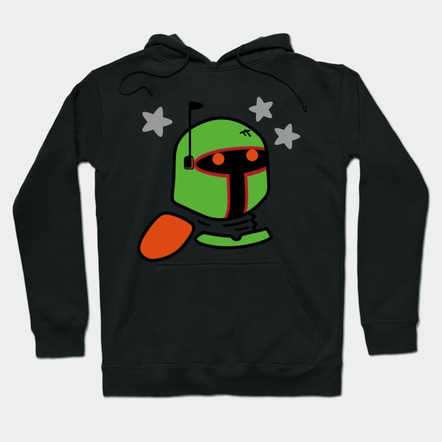 Boba Fett Graffiti Bust Hoodie by Vandal-A